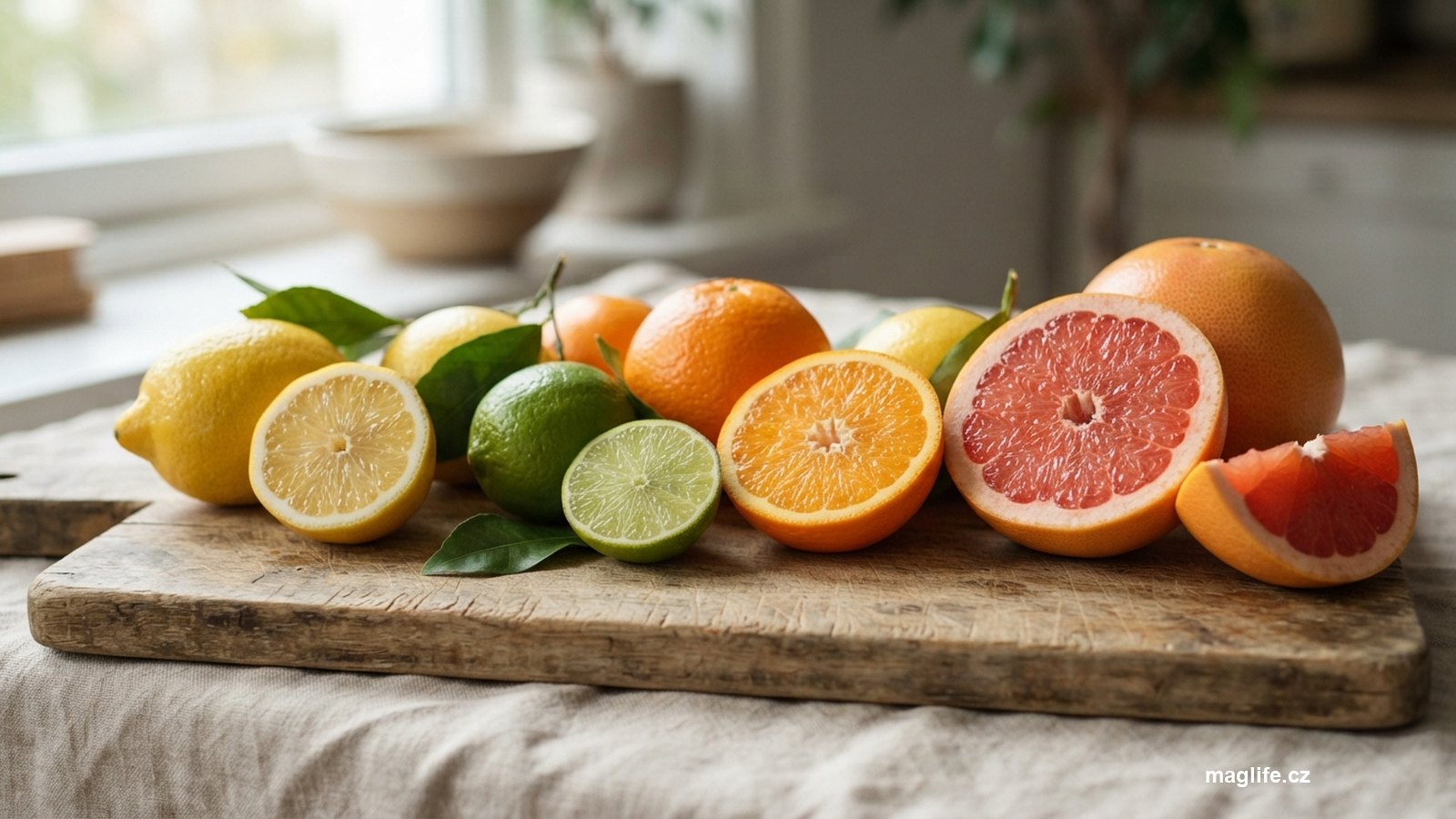 Citrusy: šťáva, kůra i dužina
