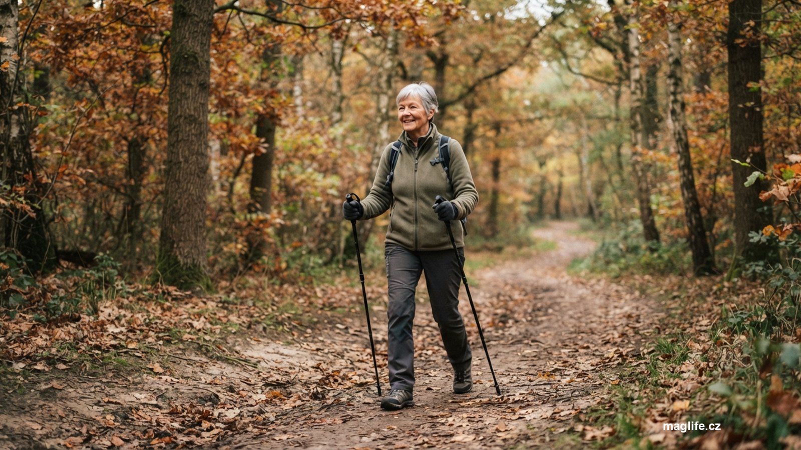 Nordic walking: technika, hole a kolik to spálí